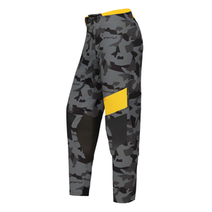 Pantalones de Motocross Elásticos para Mujer, Transpirables, de Secado Rápido, con Estampado de Camuflaje, Rodillas Reforzadas, Sin Mangas, de Poliéster/Algodón, OEM Personalizado - Product Image 2