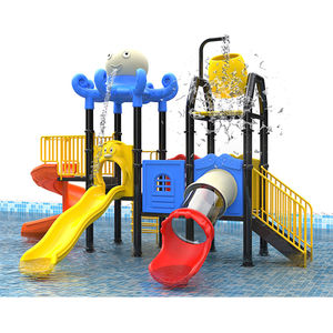 Aqua phiêu lưu trượt trẻ em sân chơi nước giật gân chơi ngoài trời thiết lập công viên nước trượt cho hồ bơi khu nghỉ mát công viên - Product Image 2