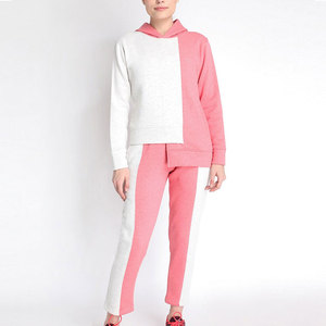 Custom Printing Women Jogger Hoodie Set Oversized Lightweight Women Jogger Hoodie Set For Online Sale - Product Image 1