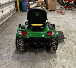 John for Deere X950Rライディング芝刈り機28Vガーデントラクター1800Wパワー196cc 4ストローク<span class=keywords><strong>2</strong></span>ストローク機能 - Product Image 3