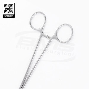 ชุดเครื่องมือผ่าตัดสแตนเลสเกรดศัลยกรรม คีมหนีบหลอดเลือดต่อมทอนซิลแบบโค้ง ได้รับการรับรองมาตรฐาน สำหรับการผ่าตัดตัดต่อมทอนซิลและห้ามเลือด ระดับ Class I - Product Image 6