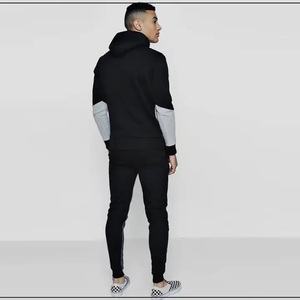 Conjunto Deportivo de Otoño para Hombre al por Mayor, Pantalones de Compresión, Camiseta Deportiva, Chaqueta de Manga Larga - Product Image 5