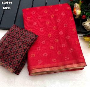 Sari de créateur indien exclusif fantaisie dernière qualité supérieure sari pour femmes vêtements de fête ethnique vêtements de mariée les plus vendus - Product Image 3