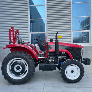 Tractor agrícola económico en venta de 50 HP a 180 HP, tractor utilitario para granja con cabina cerrada para trabajo en campos rurales - Product Image 4