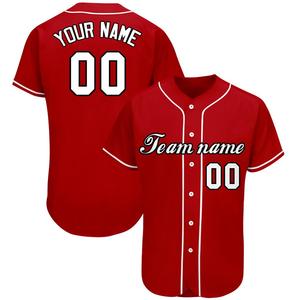 Approuver les uniformes de baseball personnalisés cousus bon marché d'usine maillots pour hommes maillot de baseball Slim Fit de haute qualité pour hommes - Product Image 1