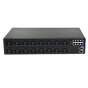 Icpdu P + tổng giám sát chuyển đổi cửa hàng 2U trung tâm dữ liệu giá PDU Ổ cắm điện SNMP Tủ thông minh C13 16 cổng - Product Image 1