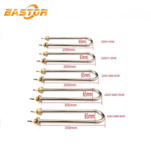 Elemento Calefactor Tubular Eléctrico de 220v Tipo U, Bobina de Aire Industrial de Acero Inoxidable, Elemento Calefactor para Horno Tostador - Product Image 3