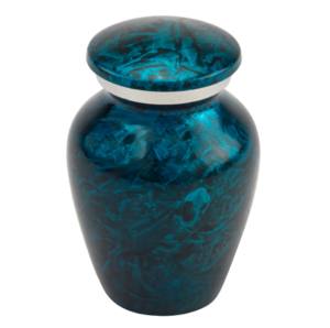 Urnes souvenir en aluminium de conception classique de haute qualité accessoires funéraires souvenir en métal à bas prix - Product Image 1