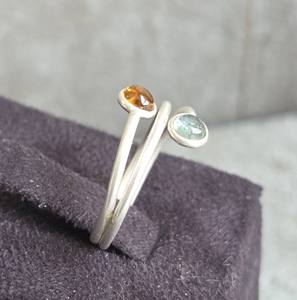 Fabriqué à la main 925 bague de mariage en argent à la mode pierres précieuses bijoux ethniques réglables pour les femmes parfait anniversaire anneaux à la mode - Product Image 6