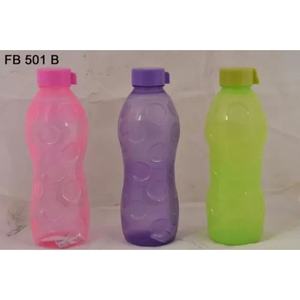 Bouteille d'eau en plastique 500 ml 750 ml 1000 ml, bouchon à vis rond, stockage d'eau et de jus, différents designs, usage domestique, enfants, vente en gros, en vrac - Product Image 3