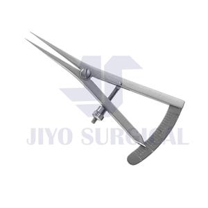 Instrumento de medición de precisión de calibre de 20mm de acero inoxidable aprobado por CE ISO para uso dental, quirúrgico y de laboratorio - Product Image 3