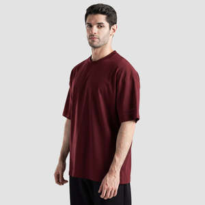 GAI Youth Strike Jersey Breathable Maroon Polyester Top High Quality Printed Plus Size XL Sports Wear with Short Sleeves - Product Image 3