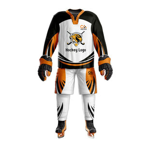 ชุดกีฬากลางแจ้งสำหรับผู้ชายเครื่องแบบฮ็อกกี้น้ำแข็งพิมพ์ซับลิเมชันสำหรับทีมกีฬา - Product Image 1