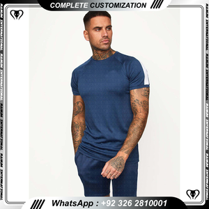 เสื้อยืดผู้ชายกางเกงขาสั้นชุดฤดูร้อน - Product Image 4