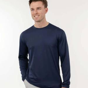 Camiseta de manga larga para hombre de alta calidad: elegante, transpirable e ideal para ropa informal y atuendos diarios - Product Image 6