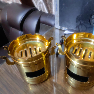 Brasero de jardin en métal, foyer extérieur en acier pour bois, idéal pour patio, jardin et camping - Product Image 1