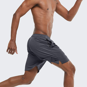 Short de survêtement pour hommes avec broderie en détresse et strass pour l'été Vente en gros de joggings en coton éponge français pour l'été - Product Image 6