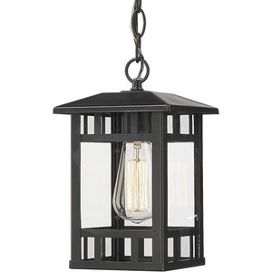 Linterna de metal negro de calidad superior con accesorios de luces de vidrio Atractiva linterna de luces hecha a mano para iluminación de restaurante - Product Image 2