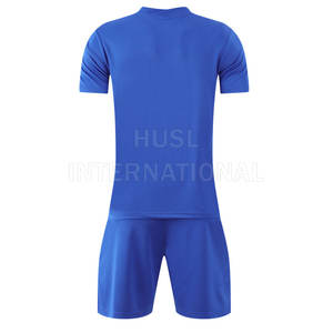 ชุดฟุตบอลแบบซับลิเมชั่นสีดำสั่งทำพิเศษ - เสื้อผ้าสำหรับผู้ใหญ่แบบยูนิเซ็กซ์ประสิทธิภาพสูง ผลิตจากผ้าฝ้าย/โพลีเอสเตอร์ ระบายเหงื่อได้ดี - Product Image 6