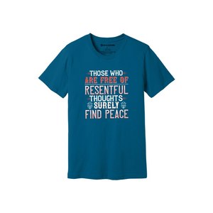 T-shirt 100% coton avec impression de thèmes de bouddha Style décontracté 12 options de couleur 160-180 Placement de conception personnalisable GSM lourd - Product Image 1
