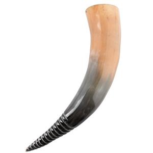 Natural Raw Buffalo Horn Knife Handle Carved Animal Style for Decorative Items Handmade Drinking Horn - Product Image 4