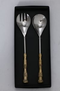 Unique Rope Knot Design Handle Of 2 <b>Flatware</b> Stainless Cutlery Se For gift With Highest Quality At Whole sale rate - Product Image 4