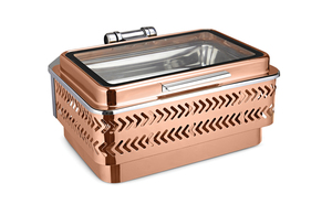 Plato de frotamiento plato de frotamiento inoxidable plato de frotamiento ovalado de acero inoxidable chafer inoxidable - Product Image 4