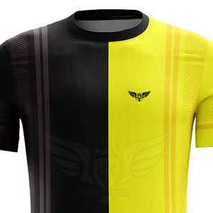 Tela suave Nuevo diseño Original Personalizado en blanco Equipo de fútbol Jersey de fútbol 100% Poliéster Camiseta de fútbol - Product Image 4