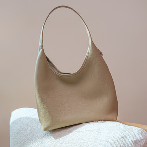 Bolso de Hombro Mediano <span class=keywords><strong>ZAMO</strong></span> 2026, Cuero de Primera Calidad, Forma de Cubo, Cierre de Cremallera - Product Image 1