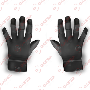 Pro Team Players Protección de manos Cómodos guantes de béisbol Cuero Ajustable Adultos Jóvenes Guantes de bateo - Product Image 1