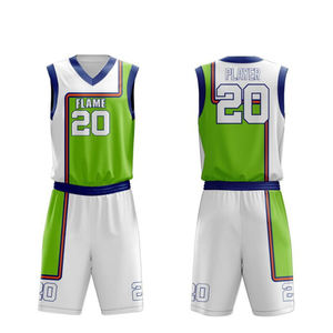 เสื้อกล้ามเครื่องแบบบาสเก็ตบอล,เสื้อเจอร์ซีย์และชุดสั้นแบบสั่งตัด - Product Image 6