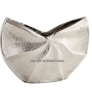 Jarrón de flores de Color plateado, metal de aluminio, hecho a mano, mesa de boda, artículo decorativo para Festival, cumpleaños, jarrón para otras ocasiones - Product Image 2