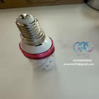 Luces LED de Maíz de Alto Lumen, Ahorro de Energía, Base E27/E14, Cuerpo de Vidrio, CRI90, Garantía de 2 Años, CA 85-265V, 30000 Horas, Emiratos Árabes Unidos, Arabia Saudita, Catar