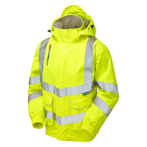 Vestes de sécurité réfléchissantes à haute visibilité pour hommes, en softshell, avec bande réfléchissante, fermeture éclair, pour la construction - Product Image 2