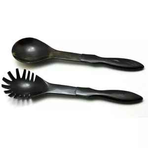 Cuchara de Cuerno Artesanal, Utensilio de Cuerno Natural, Elegante y Duradero, Perfecto para Servir Condimentos, Especias o Caviar, Cuchara Única - Product Image 3