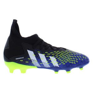 Zapatos Adidas Predator Freak 3 Fg para Niños, Color: Negro/Lima/Azul, 100% Auténticos - Product Image 2