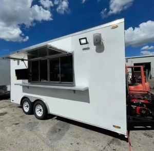Mini Street Mobile personnalisé de conception multifonctionnelle de remorque alimentaire pour la crème glacée camion de nourriture - Product Image 1