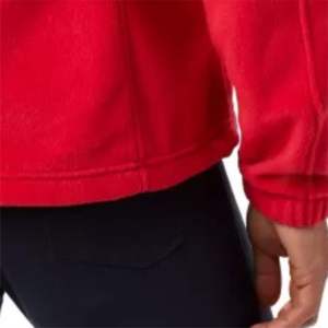 Wholesale customized logo women full zipper fleece jacket windproof lightweight outdoor jacket with pockets hiking jacket - Product Image 6