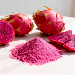 Poudre de jus de fruit du dragon séchée par atomisation, haute solubilité pour boissons instantanées, aliments fonctionnels, approvisionnement OEM, emballage 5kg - Product Image 6