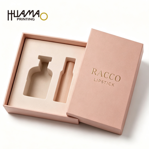 Boîte cadeau rigide de luxe pour cosmétiques Huamao Printing, emballage personnalisé pour sérum et crème de soin, avec insert. - Product Image 3