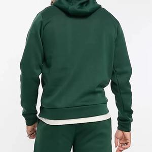 Personalizado de alta calidad de algodón chándal hombres Sudadera con capucha y Jogger conjunto de gran tamaño pulóver sudaderas con capucha pantalones de chándal para hombres - Product Image 4