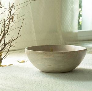 Attractive Design <b>Large</b> <b>Salad</b> Wooden Serving <b>Bowl</b> Unique Made in India Hot Selling Commercial Buyer Hotel Restaurant Wholesale - Product Image 5