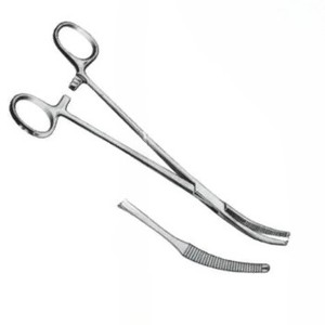 Pinzas Peritoneales Mikulicz de 20 cm, Instrumentos Quirúrgicos Manuales de Acero Inoxidable, Certificación CE, Alta Calidad - Product Image 4