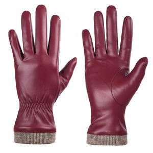Gants d'habillage d'hiver en cuir PU de qualité supérieure les plus vendus du Pakistan haut coupe-vent à la mode pour une utilisation quotidienne en extérieur - Product Image 1