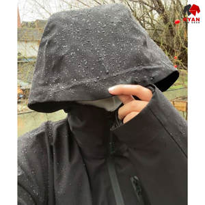 Veste Softshell sur mesure pour homme, fermeture éclair, tissu respirant avec logo personnalisé, service ODM OEM - Product Image 5