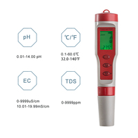 Testeur de qualité de l'eau numérique 4 5 7 en 1 avec rétroéclairage, détecteur de qualité de l'eau TDS/EC/PH/SALT/ORP/TEMP/S.G, stylo de test de qualité de l'eau