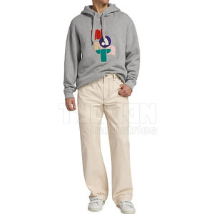 เสื้อฮู้ดพิมพ์ลายโลโก้สำหรับผู้ชายเสื้อมีฮู้ดสำหรับใส่กลางแจ้ง - Product Image 5