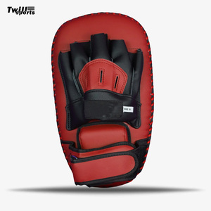 1/2pc Curved Boxing Bag Boxing Equipment <b>Focus</b> Punching Bags For Taekwondo Muay thai Karate Adults Kids PU Training Paws <b>Pads</b> - Product Image 3
