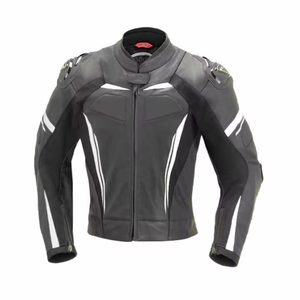 Traje de Motociclismo Personalizado de Cuero Sólido de Color Puro con Etiqueta Privada, Ropa de Carreras Automovilísticas, Traje de Carreras Impermeable y Transpirable - Product Image 3