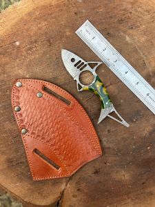 มีดพกพาสำหรับตั้งแคมป์กลางแจ้ง งานแฮนด์เมด สำหรับล่าสัตว์ รุ่นใหม่ปี 2025 มีดล่าสัตว์และตั้งแคมป์หลากหลายแบบ - Product Image 4